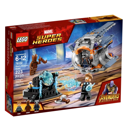 LEGO Super Heroes 76102 Poszukiwanie broni Thora Marvel